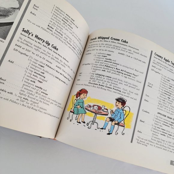 1959 Pillsbury's Best of the BAKE-OFF Collection Vintage Recipes Book - Picture 9 of 11